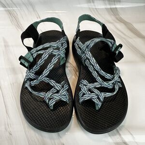 Chaco ZX2 Ecotread Dagger Teal Classic Blue Athletic Strappy Sandal Women's Sz 8